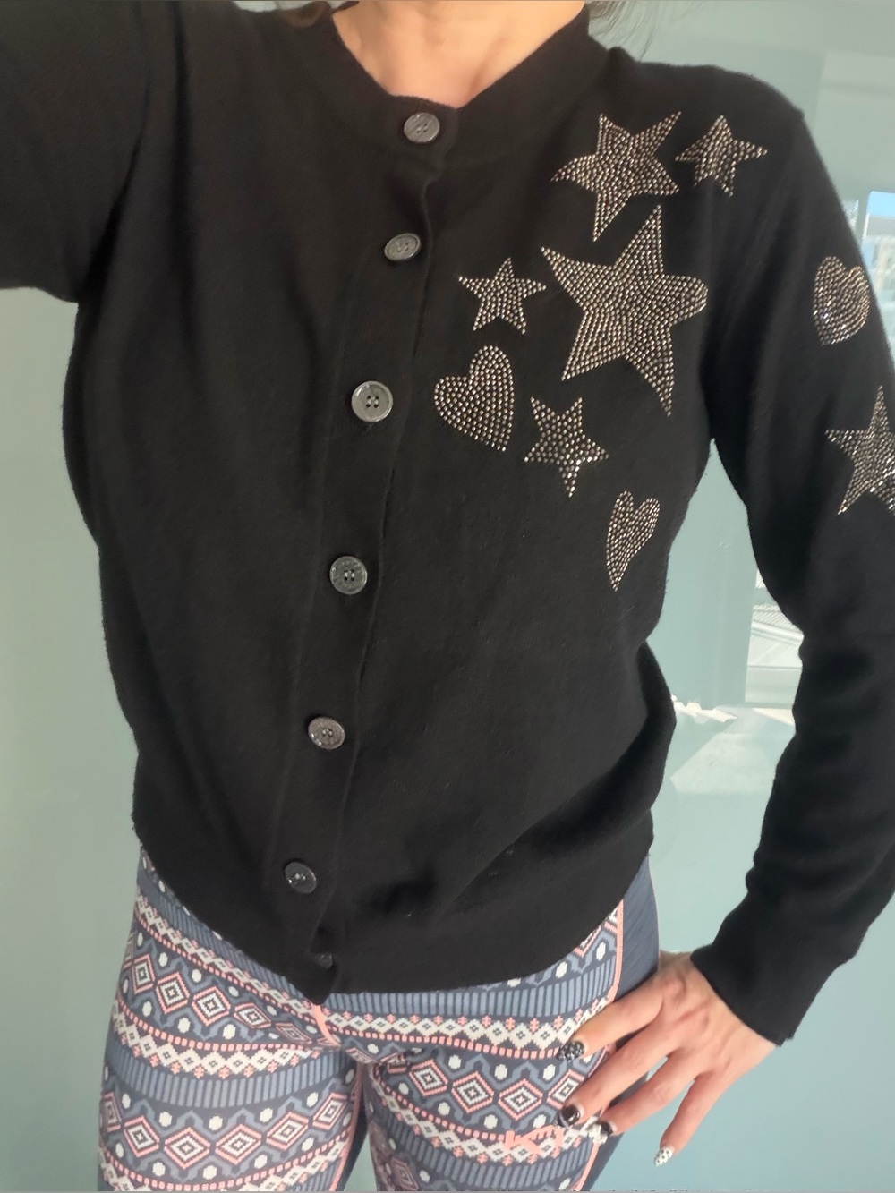 Cashmere Zadig & Voltaire Rony Cardigan  Star